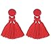 D EXCEED Colorful Tassel Earrings for Women Girls Bohemian Dangle Drop Earrings Fringe Tassle Dangling Earrings