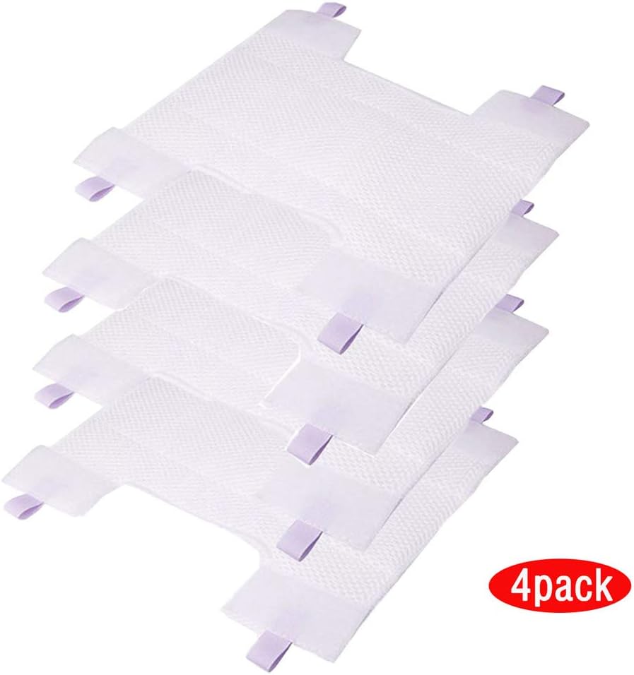 Eztronics Corp4Pack Dust-Away Micro-Fiber Hv300 Series Pads kit for Shark Dust-Away, Rotator, Navigator Lift-Away Pro Vacuum, Ultra Light Stick Vacuum