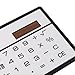 Topro Credit Card Size Compact Solar Powered Mini Calculator