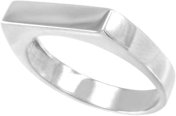 contemporary silver rings