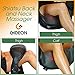 Gideon™ Portable Shiatsu Massager for Back, Neck, Shoulder and Feet with Therapeutic Heat/Multi-Directional Massage, Relax, Sooth and Relieve Neck, Shoulder, Back and foot Pain