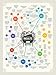Curious Charts Commission Literary Insults Gift Poster - Funny Quotes from Literature - Great Gift For All Lovers of Books, Large Size 18 x 24 inch