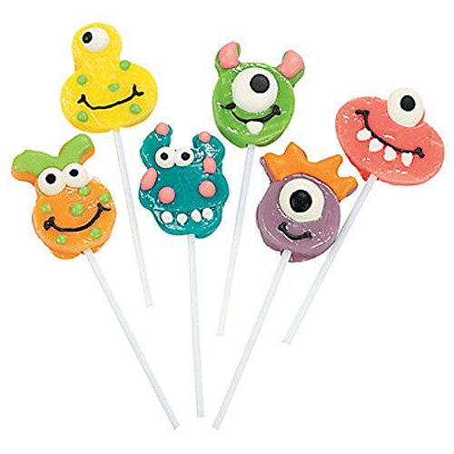 Fun Monster Head Suckers (1 dz)