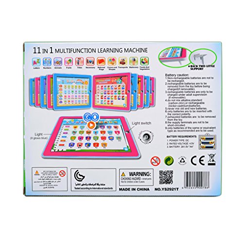 image for Holiberty 11 in 1 Multifunction Smart Touch Pad Toys Baby Child Electr