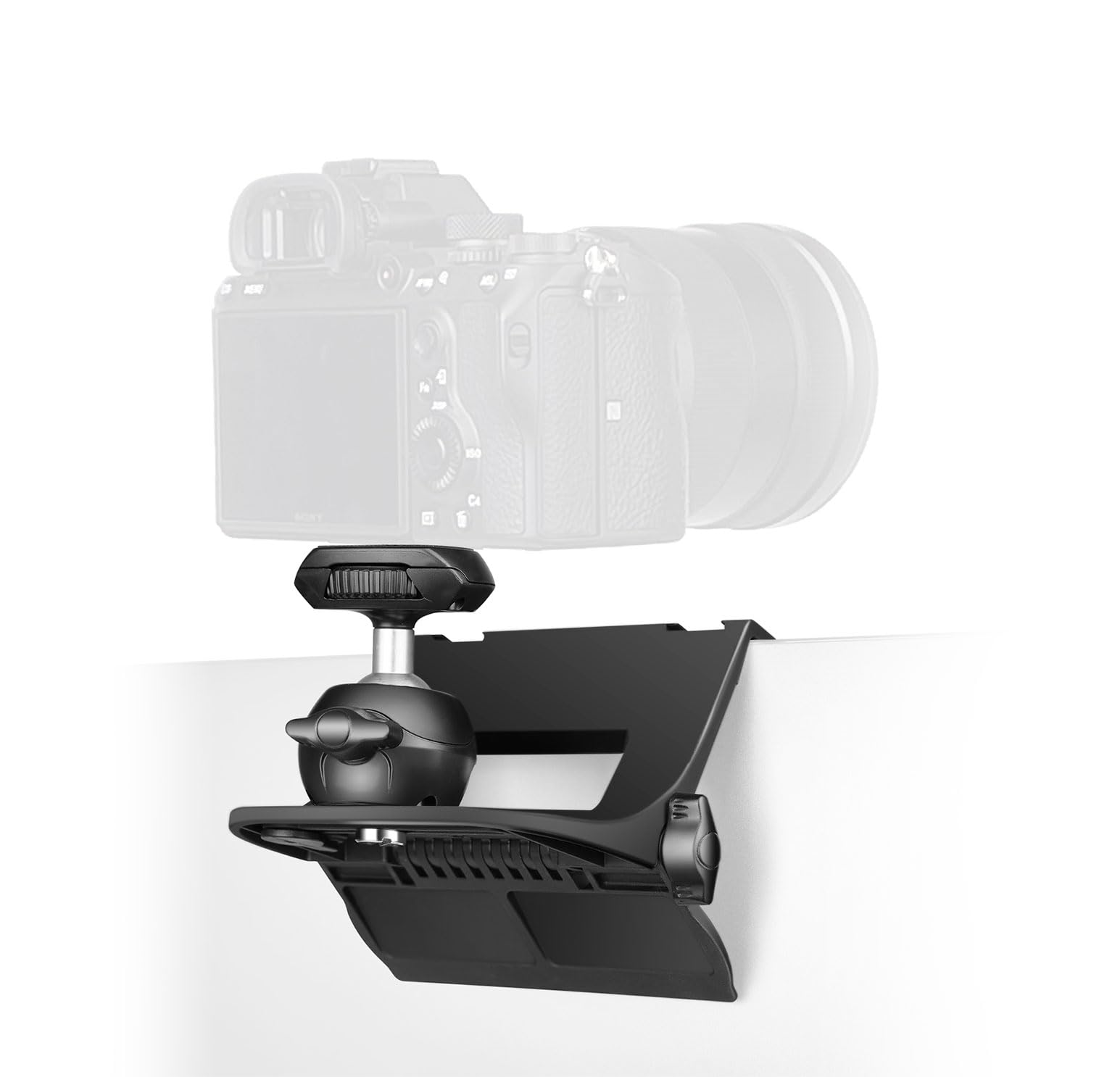 Mua 【CM01】 RAUBAY Monitor Top Camera Mount Clamp, Hanging Webcam Stand ...