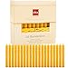 Eika Box of 20 Finest Beeswax Tree Candles Honey Yellow 100 Percent Beeswax High 10.5 Centimeters