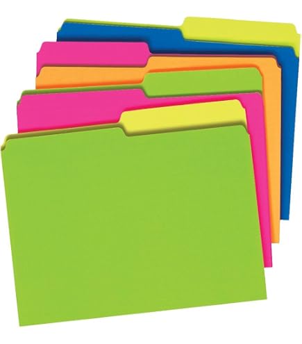 Ciieeo 20 Feuilles Étiquettes Dossier De Fichiers En Plastique Classeur Ciieeo 20 Feuilles Étiquettes Dossier De Fichiers En Plastique Classeur