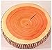 Log-shaped Head Rest Pillow Decorative Wood Columns Novelty 36 x 17.8cm