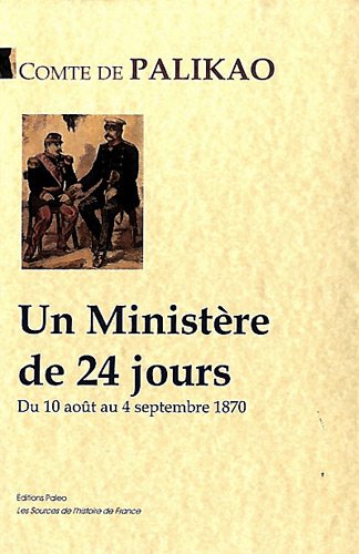 Un  ministère de 24 jours