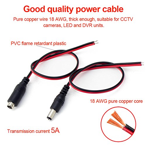 2 Pigtail+Female+Connectors+Security+Adapter