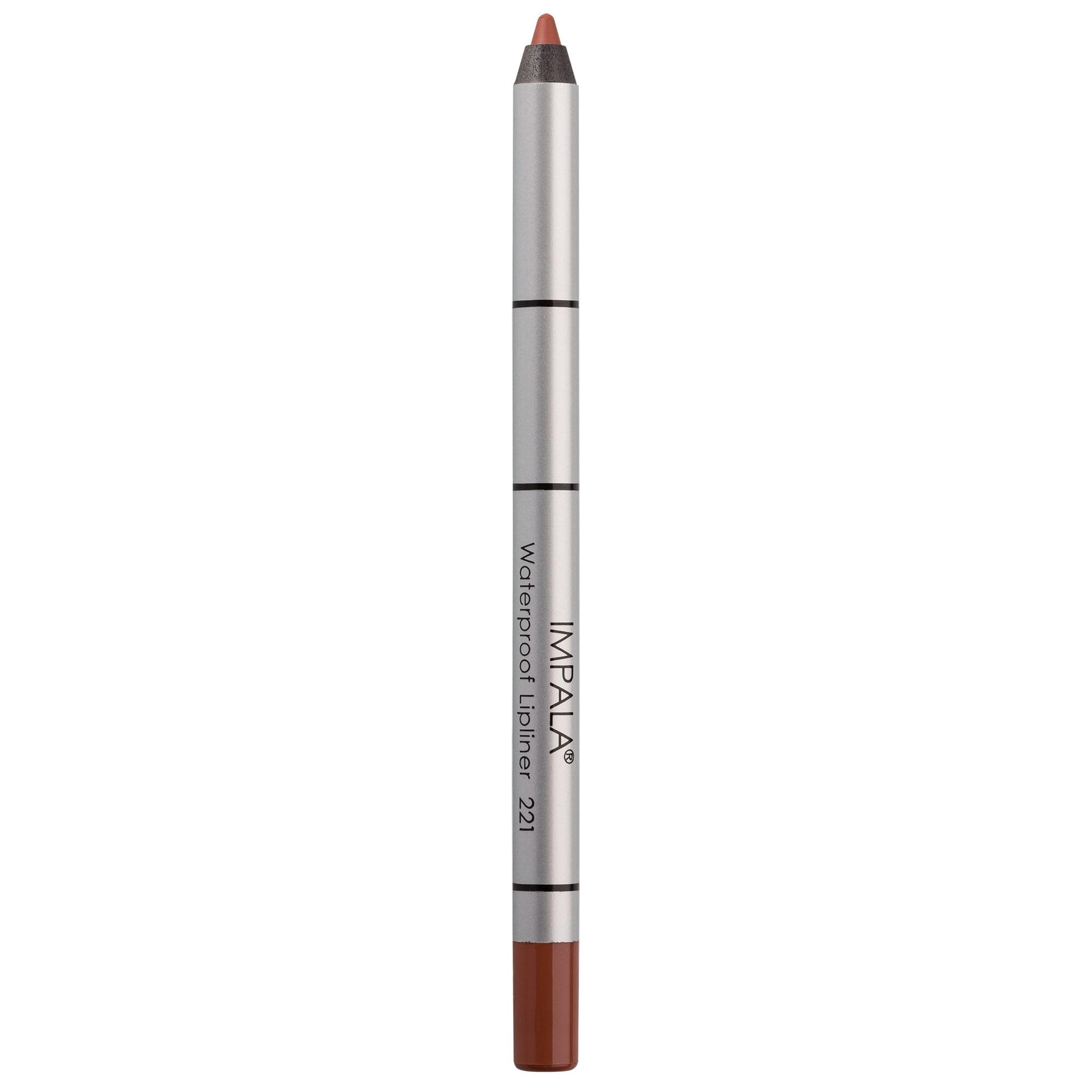 IMPALA | Creamy Waterproof Lip Pencil Matte Cinnamon Color 221 | Permanent Lip Liner | Waterproof Lip Pencil | Long-lasting Lip Liner | Volumizing Effect