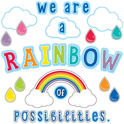 Hello Sunshine We Are a Rainbow of Possibilities Bulletin Board Set