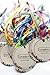 Brazilets, 12-Pack - Traditional Brazilian Bracelets - Tie-On Wish Bracelets - Bahia Bands Spiritual, Special or Friendship Bracelets {Nature}