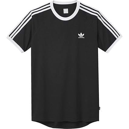 adidas California 2.0 Camiseta, Hombre, (Negro/Blanco), XS