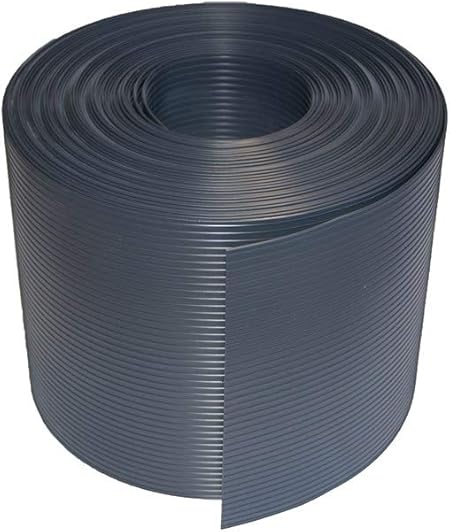 Amazon De Sellon24 Sichtschutz Band Sichtschutzstreifen Pp Doppelstabmatten Gartenzaun Zaunfolie Polypropylen 26m Anthrazit