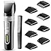 Hair Clippers for men, Cordless Hair Trimmer, Professional Haircutting Kit, Waterproof USB Rechargeable Haircut Grooming Kit with 4 Combs for Home Styling