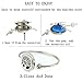 JAOU Essential Oil Bracelets for Women Aromatherapy Diffuser Stainless Steel Floating Charms Locket Tree of Life Jewelry - Gifts