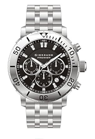 Chronograph Black Dial Mens Watch - P165-11