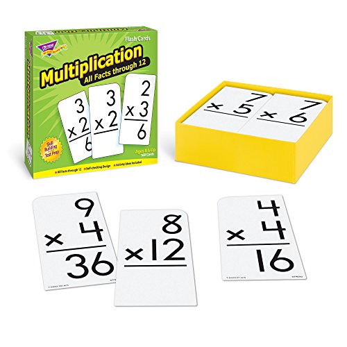 Trend Enterprises Multiplication 0-12 Flash Cards (All Facts)