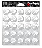 Award Decals Sledgehammer (White on Clear)