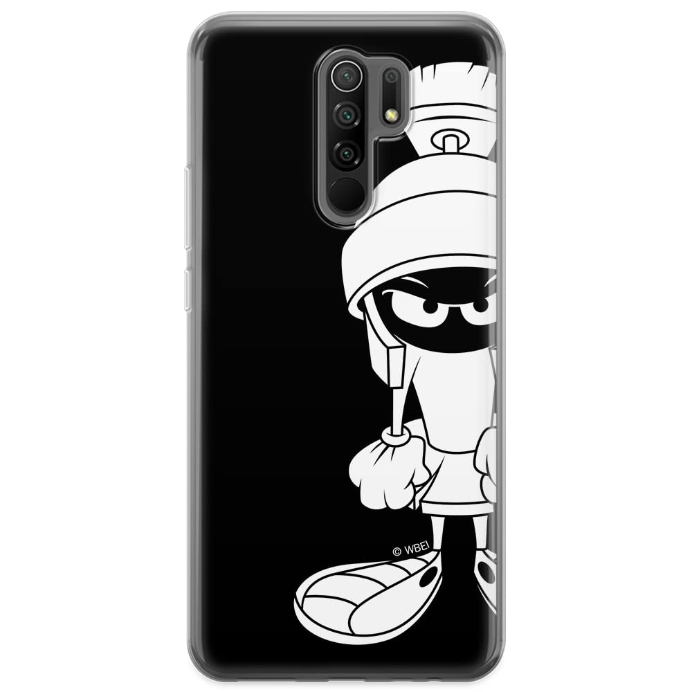 ERT GROUP mobile phone case for Xiaomi REDMI 9 original and officially Licensed Looney Tunes pattern Marwin 002 optimally adapted to the shape of the mobile phone, case made of TPU