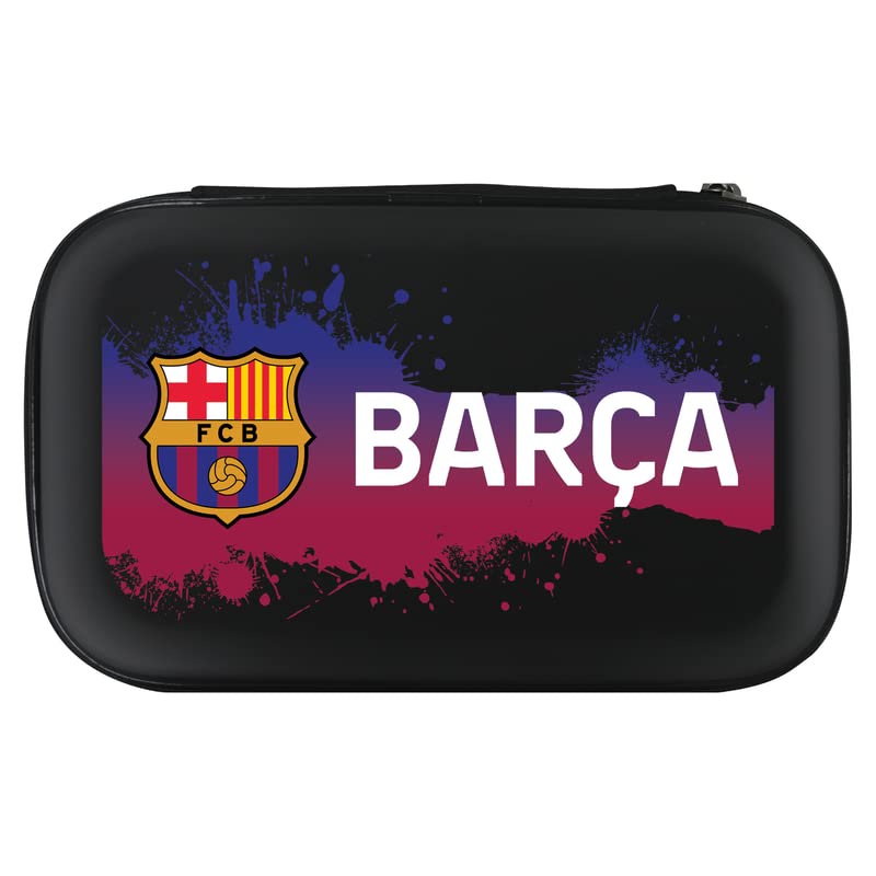 Darts Corner Officially Licensed Barcelona Football Club Case Barca FC Dart Storage Wallet, Blue/Garnet Barca Logo (W612)