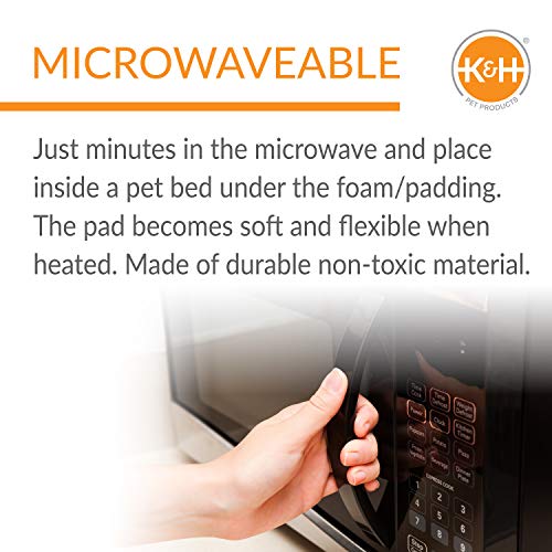 K&H Pet Products Microwavable Pet Bed Warmer Blue 9" x 9" Pricepulse