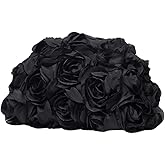 Floerns Women's Vintage Leather Ruched Bag Evening Handbag Dumpling Clutch Purse | Vintage, Leather, Ruched, Bag, Evening