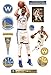FATHEAD Fathead NBA Golden State Warriors Stephen Curry: Shooting - Life-Size Officially Licensed NBA Removable Wall Decal, Multicolor - 22-20937