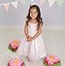 Paper Flowers Pink ! Pack of 8 Pieces Giant 15