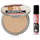 The Balm Mary-Lou Manizer AKA The Luminizer Shimmer, Highlighter and Eyeshadow w/Mini Meet Matte Hughes Lip Color, Committed