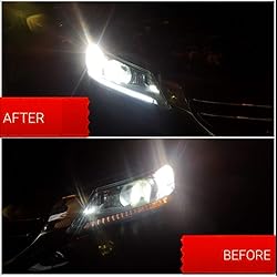 GTINTHEBOX 2Pcs Illuminating Headlight LED Daytime