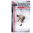 American Diorama 4X4 Mechanic Figure 2 with Board Accessory for 1/18 Scale Models