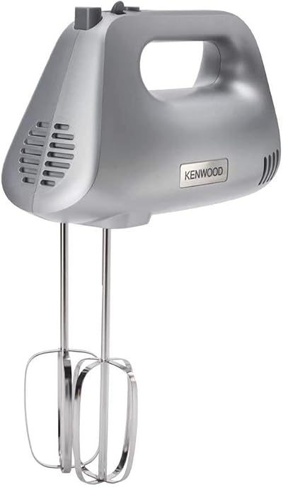 Kenwood Handmixer 450W five speeds stainless steel beaters kneaders HMP30.A0SI