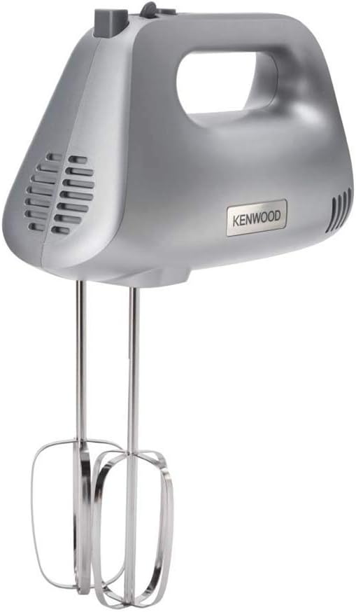 Kenwood Handmixer 450W five speeds stainless steel beaters kneaders HMP30.A0SI
