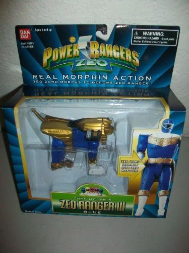 Power Rangers Zeo Bandai 1996 Zeo Ranger III Blue Zord Morphin MISB MIB NEW