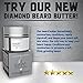 Kave Beard Butter - Natural Balm & Oil, Styles & Softens Beards - Organic Shea, Coconut, Jojoba & Argan Oil - Moisturizing Cream, 2oz
