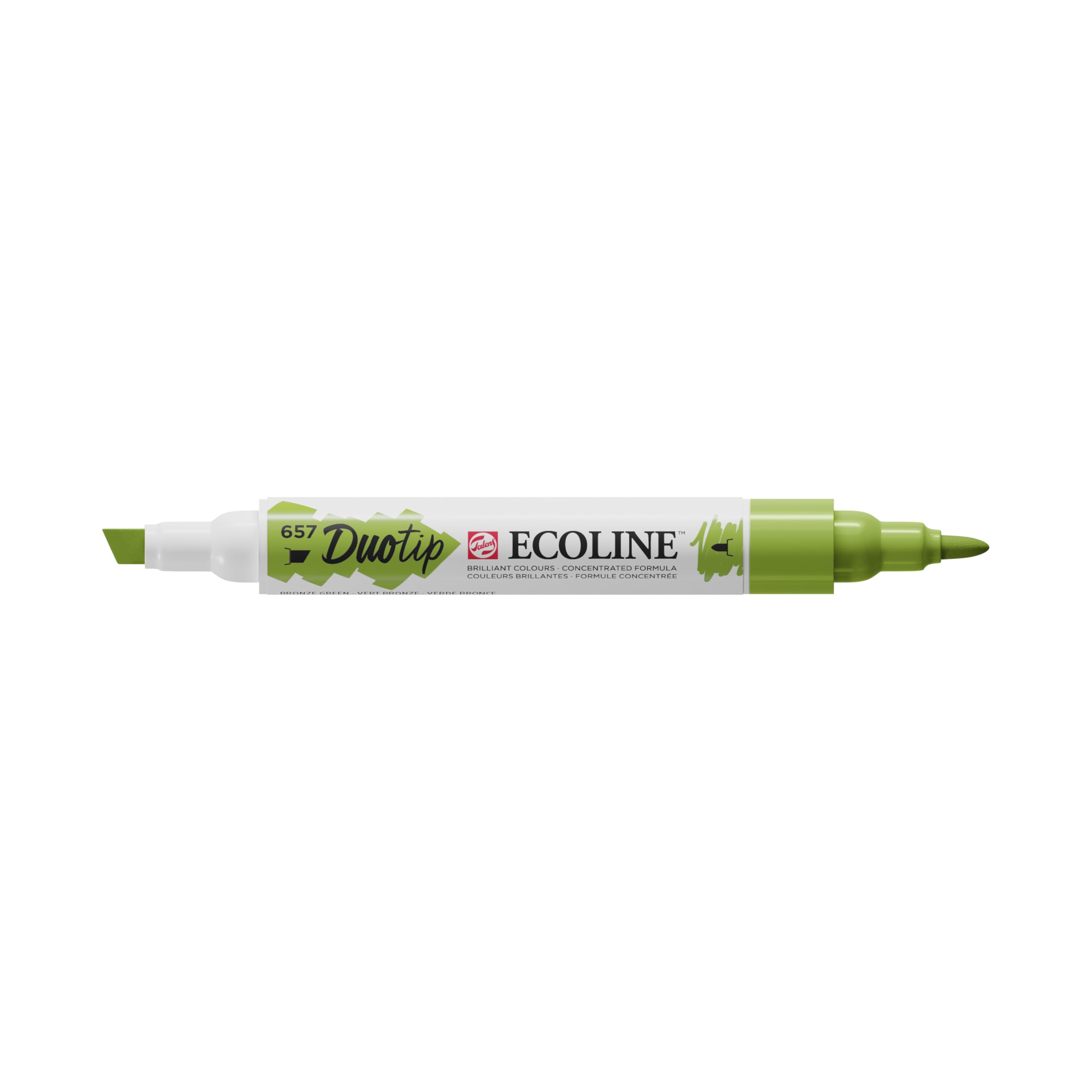 Ecoline Bronze Green Duo Tip Marker