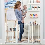 Regalo 56-Inch Extra WideSpan Walk Through Baby Gate,  Includes 4-Inch, 8-Inch and 12-Inch Extension, 4 Pack of Pressure Mounts and 4 Pack of Wall Cups and Mounting Kit