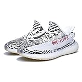 AUMERN Men's Women's Breathable Mesh 350 V2 Sport Sneakers(45EU,Zebra)