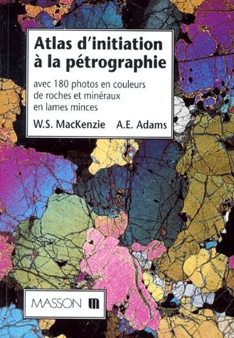 Atlas Dinitiation à La Pétrographie Avec 180 Photos En - 