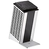 WMF Bristle Knife Block, Stainless Steel, Black