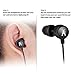Magnetic Wireless Sports Bluetooth Headphones, Htronics In-Ear Earbuds IPX4 Waterproof Earphones Stereo with Mic Bluetooth V4.1 for iPhone Android Smartphones(Black)