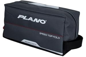 Plano Weekend Series Speedbag | Fold-Down Design for Quick, One-Handed Access to Fishing Gear | Includes Two Stowaway Tackle 