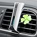 Lucky Clover Vent Clip Diffuser Car Essential Oil Diffuser Aromatherapy Air Freshener, Room Aroma Fan Car Refresher Set of 2