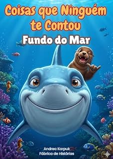 Livro Coisas que Ninguém te Contou - Fundo do Mar: Livro Infantil de Curiosidades Incríveis sobre o Oceano: Leitura Lúdica com Desafios e Quiz para Crianças de 4 a 7 Anos