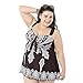 M&Z Coverups Plus Size Bathing Suits 2 pieces Daisy Prints Swimwear for Woman