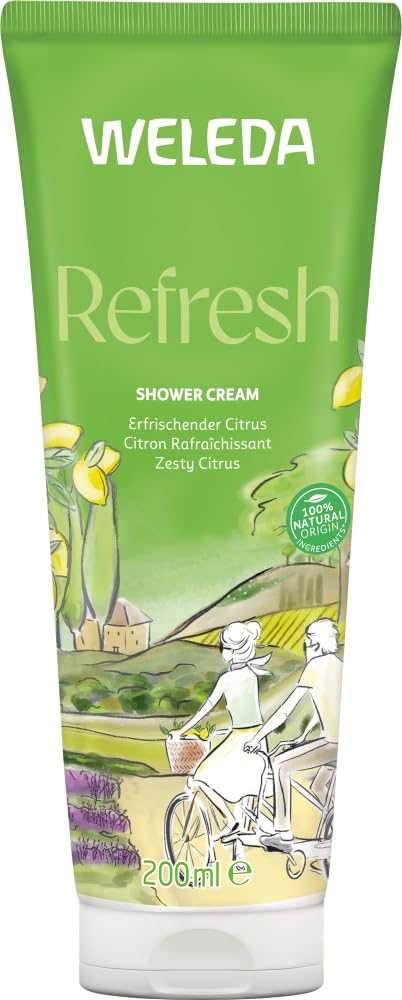 WELEDA Refresh Shower Cream Citrus 2 x 200 ml