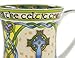 Royal Tara Irish Mug with Celtic Cross and Celtic Knots - New Bone China -325 ml/11 fl oz (Single)