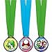 MINI AWARD MEDALS SUPER MARIO